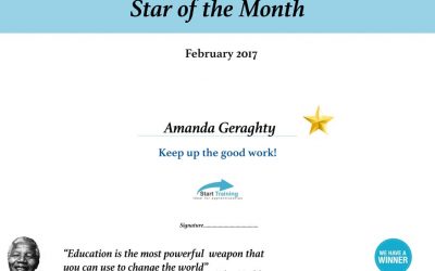 Start of the Month – February